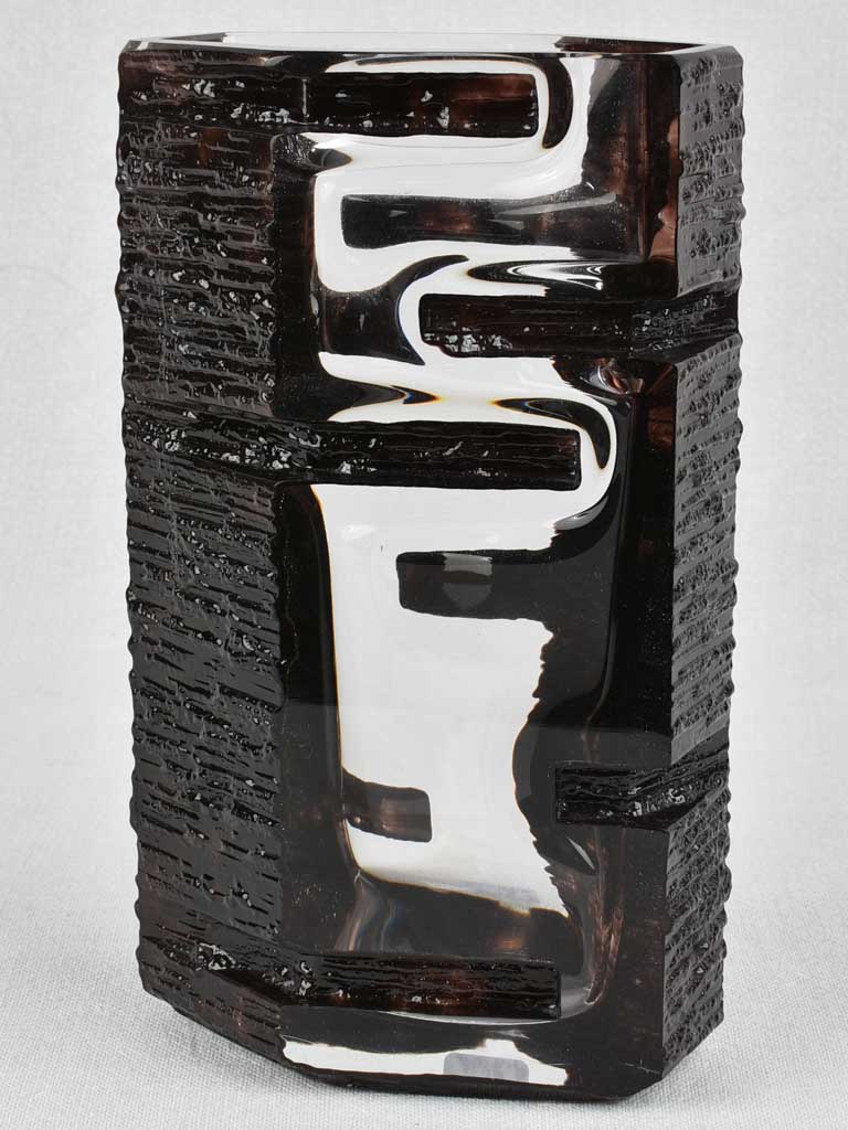 Daum crystal vase Cesar collection 1960 - 9¾"