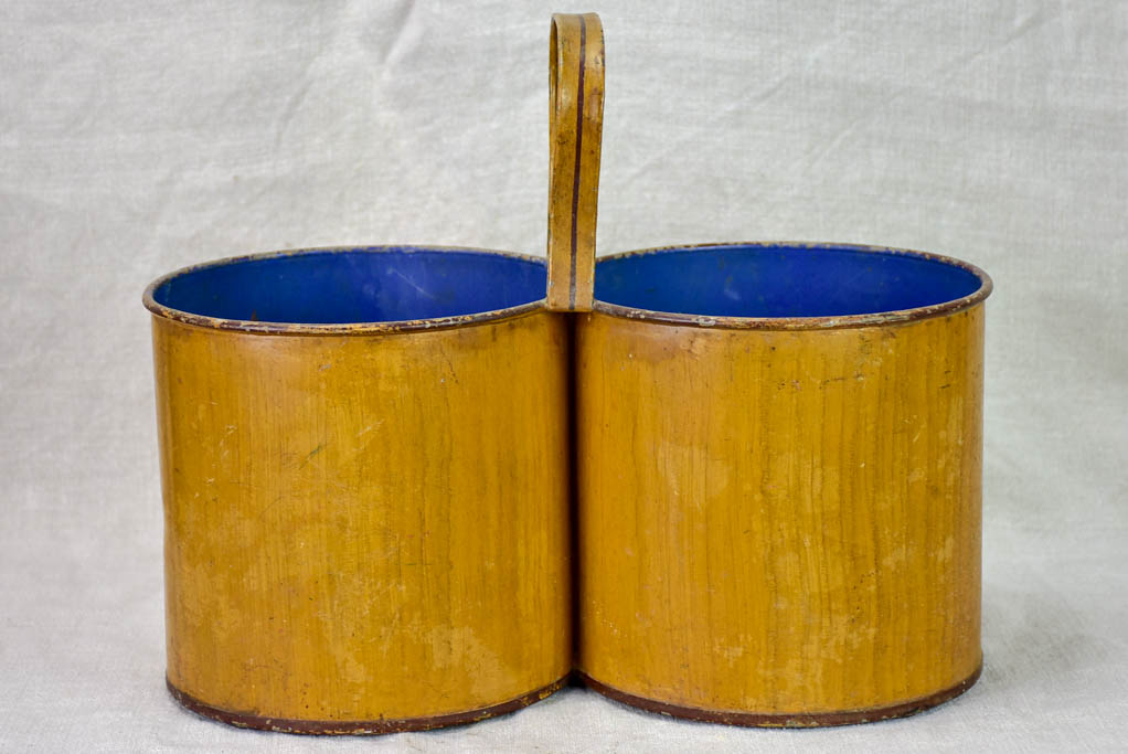 Early 20th Century French bottle cooler with handle