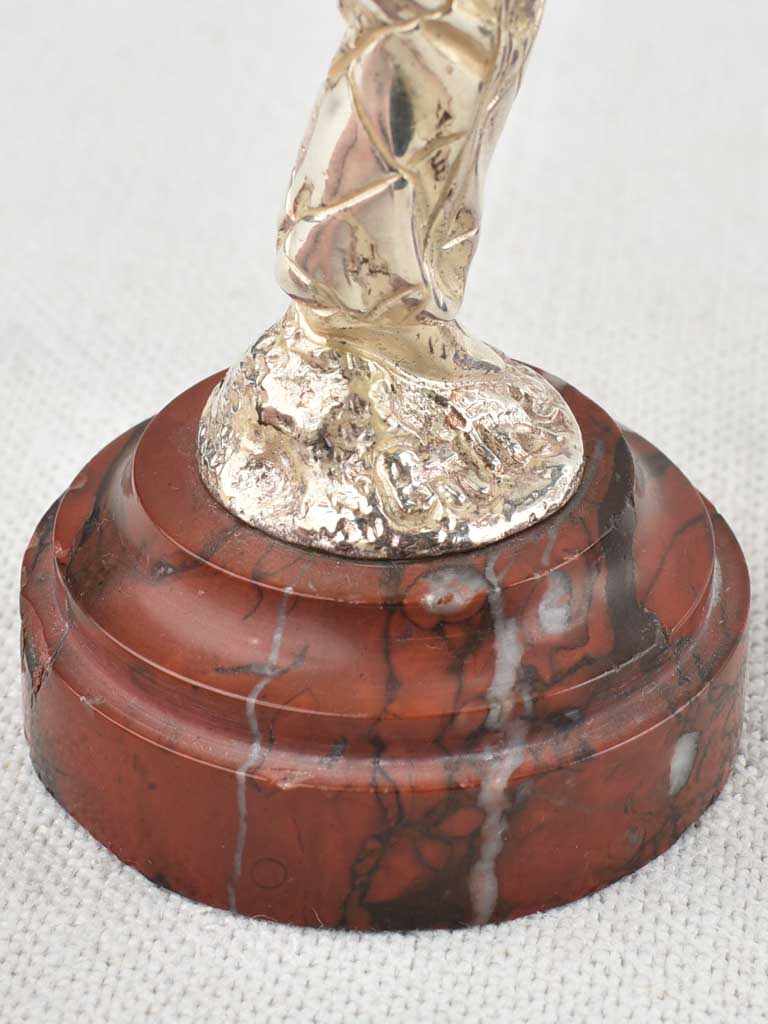 Durable Silver-Plated Commedia dell'arte Figures