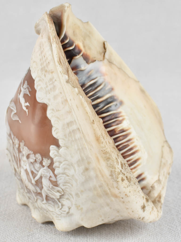Nineteenth Century Art on Carved Shell