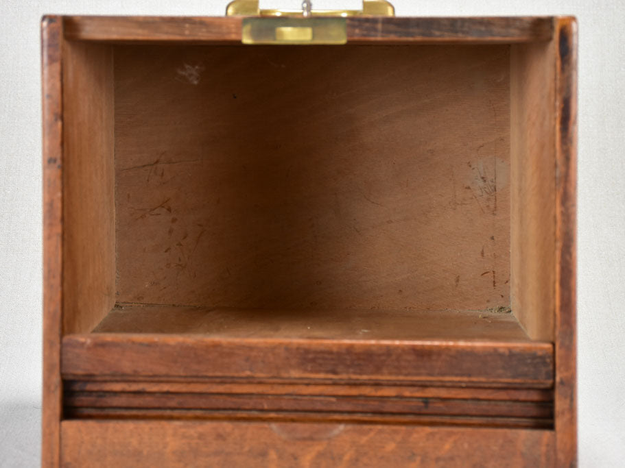 Vintage French document box 1940's