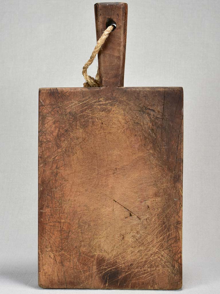 Antique French cutting board 20" x 10¼"