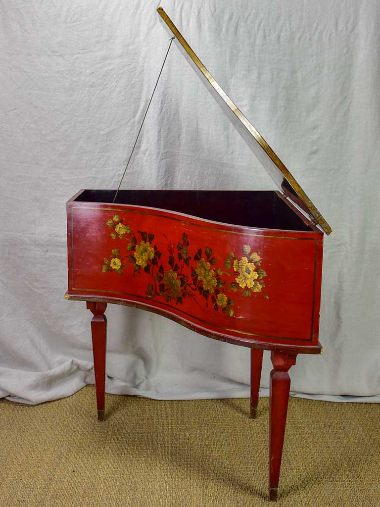 Antique small scale grand piano
