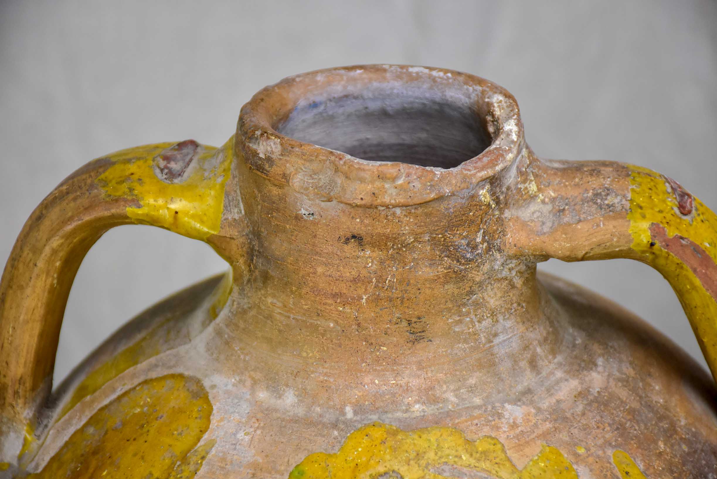 19th Century terra cotta water jug