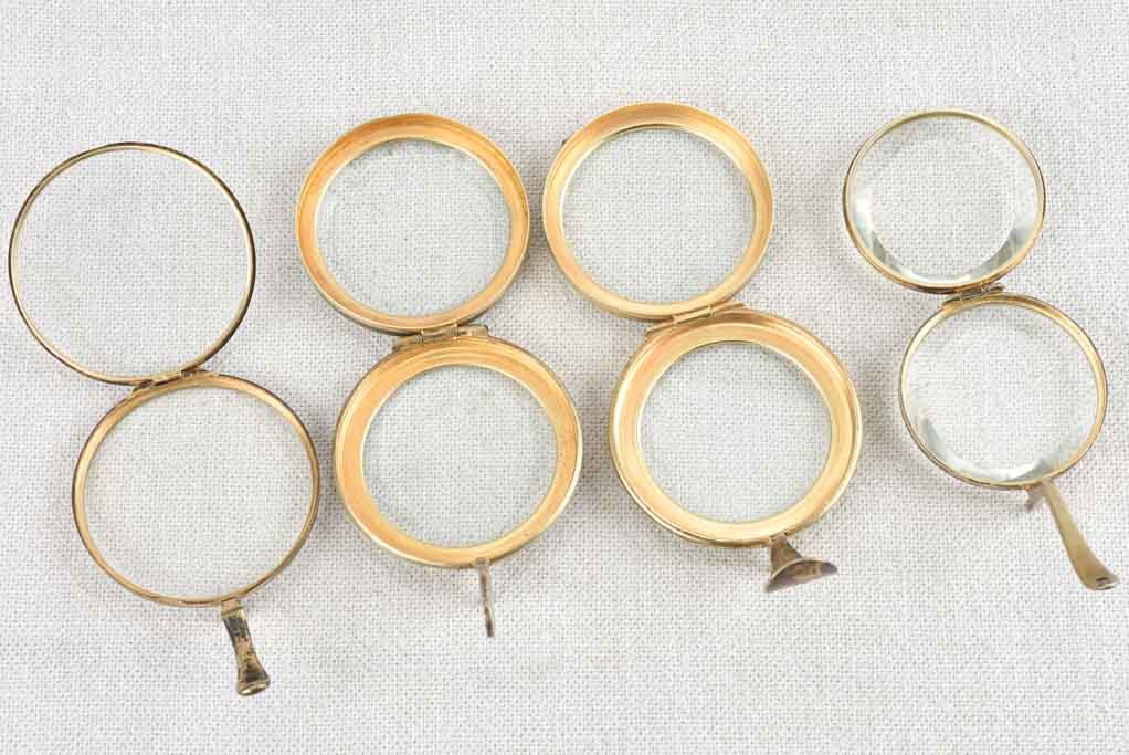 Antique Clip-Open Solid Silver Reliquaries