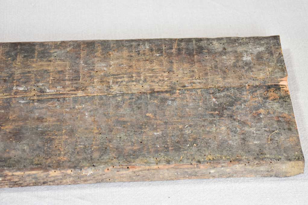 Long antique French cutting board from a boulangerie 40¼"