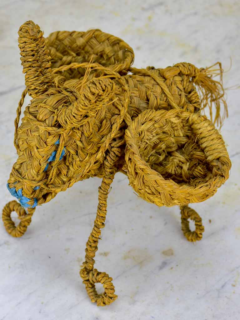 Small 1940's sculpture of a donkey