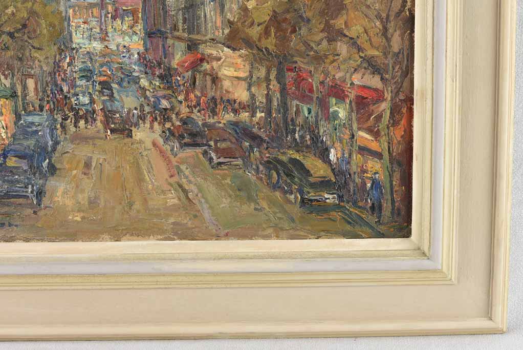 Rue Royale Paris painting 1960s - 24¾" x 32¼"