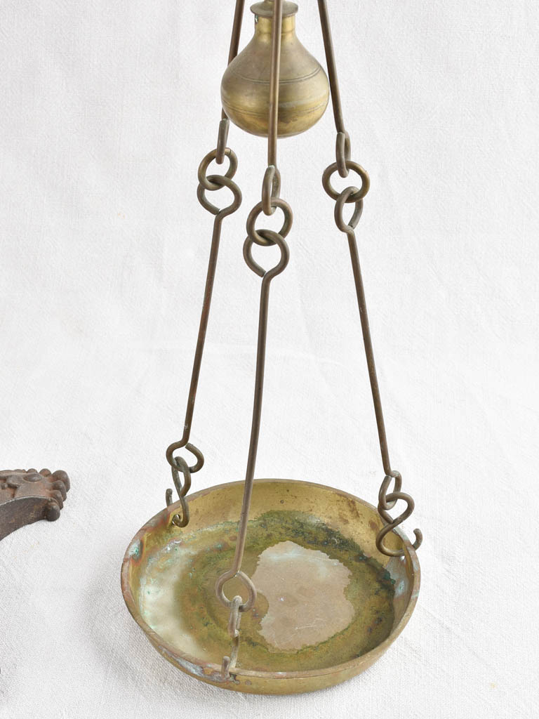 Antique English weigh scales 33½"