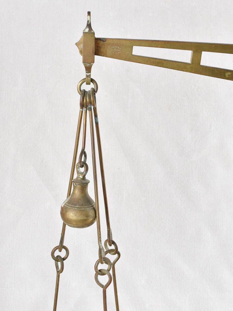Antique English weigh scales 33½"