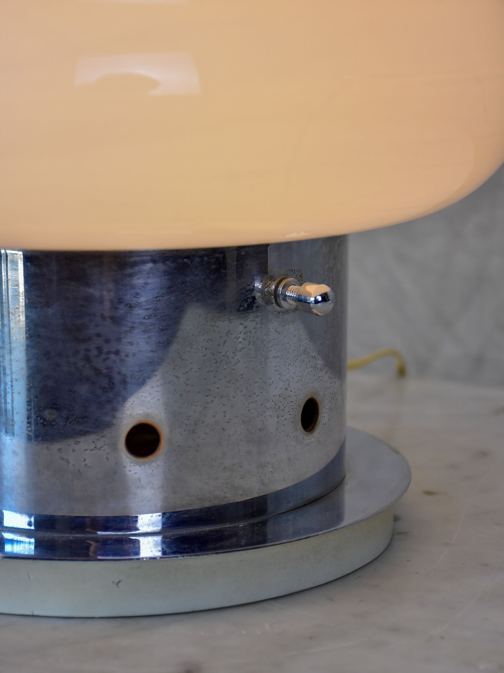 Original Italian Mazzega lamp with Murano glass - Carlo Nason