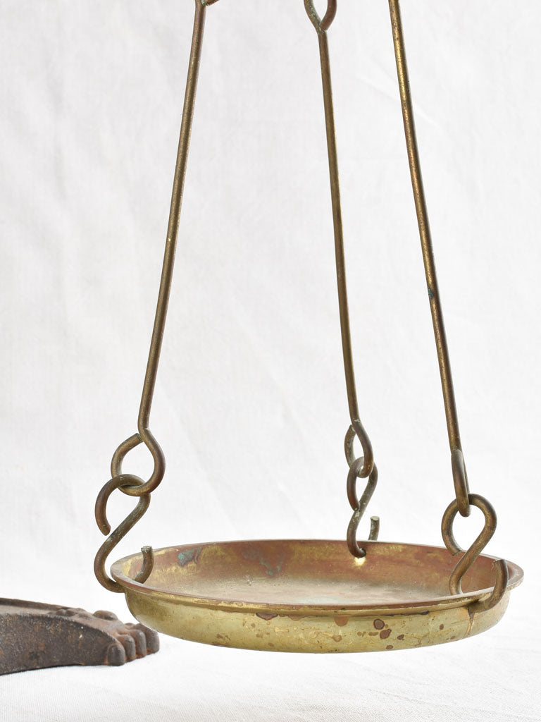 Antique English weigh scales 33½"