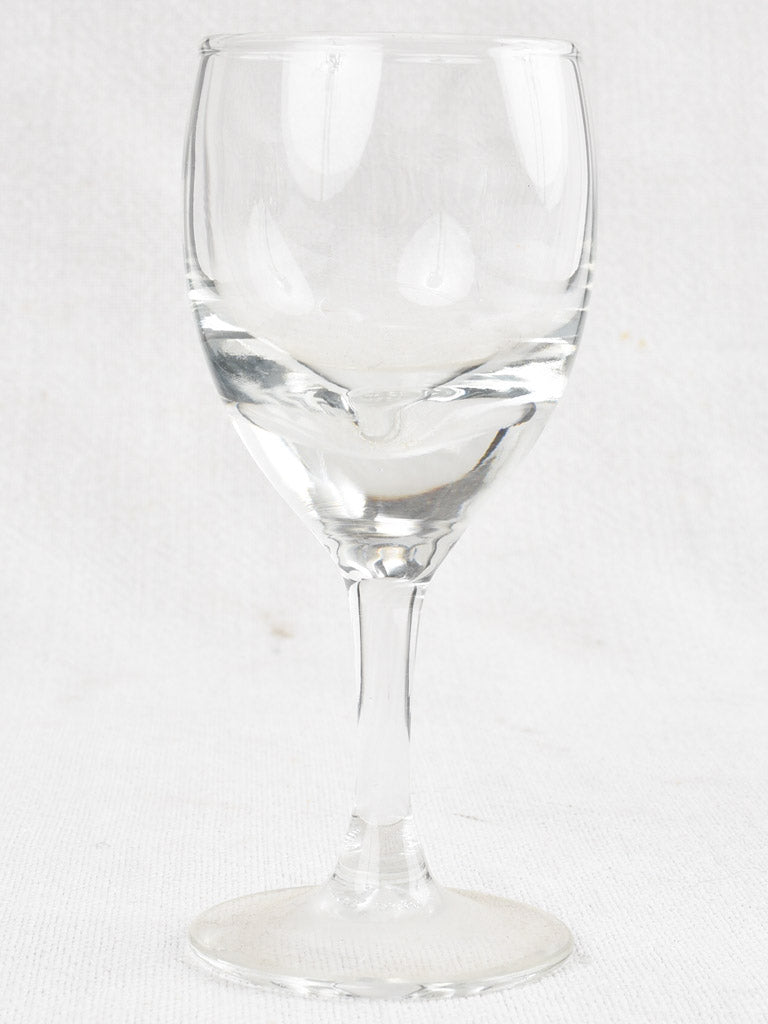 Set of 10 bistro digestif glasses 5"