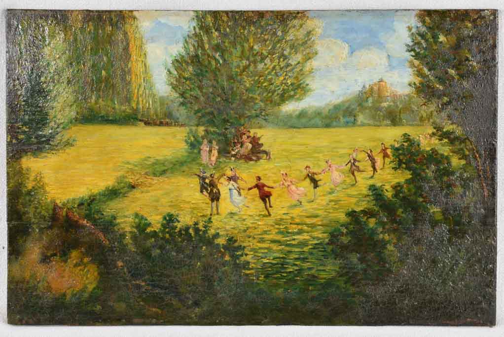 Vibrant Monticelli Imitation Artworks