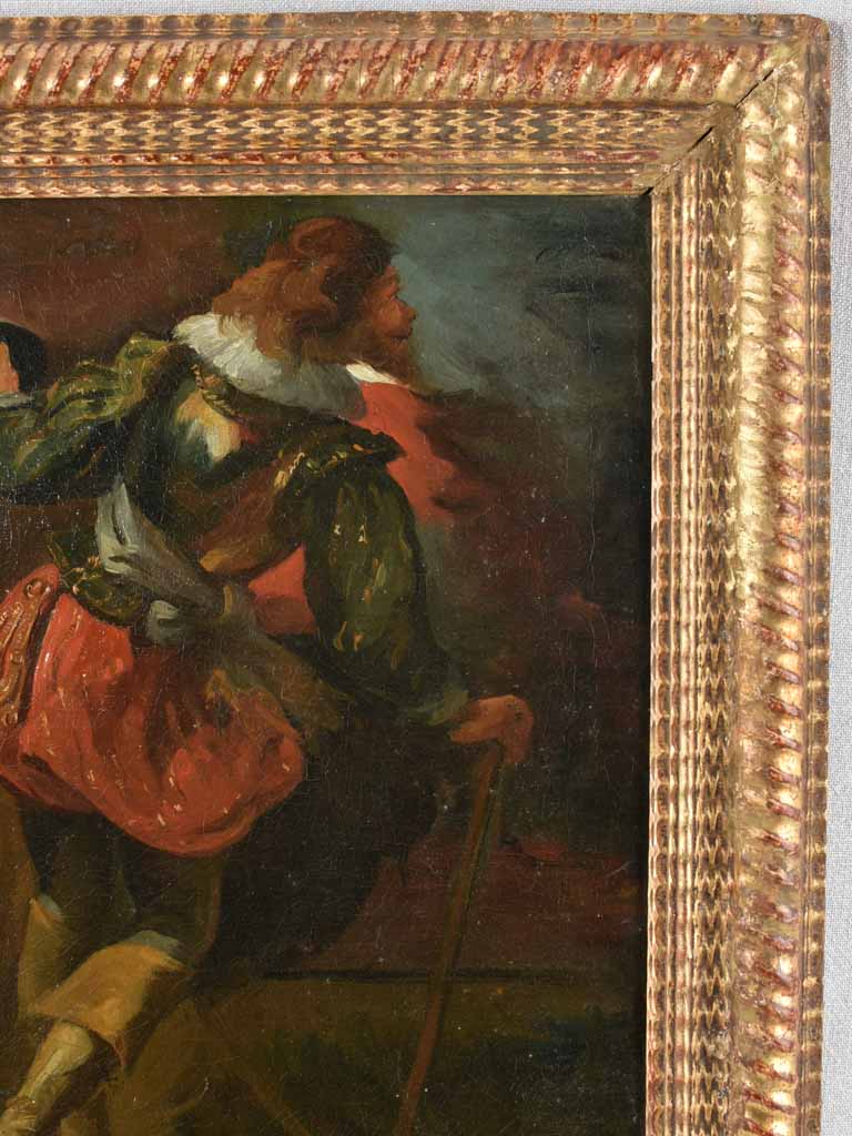 Classicist Napoleonic style oil painting