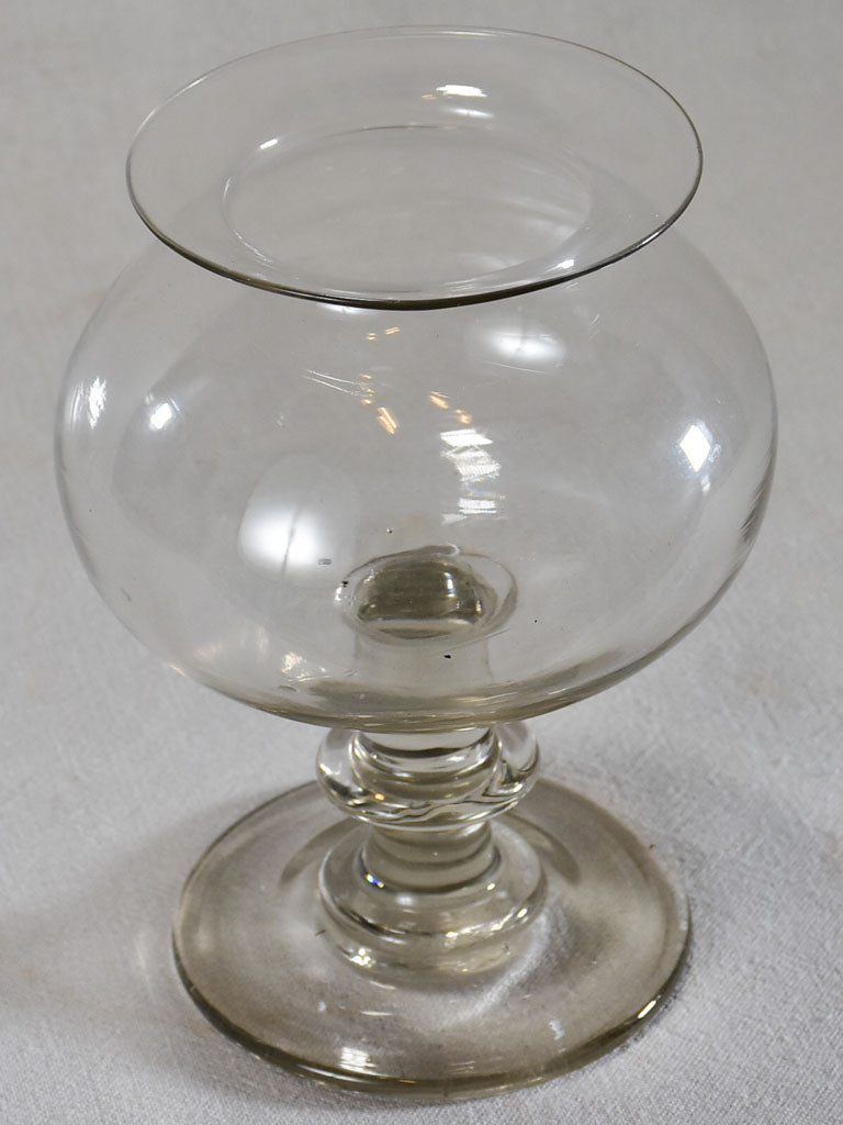 19th century blown glass apothecary jar