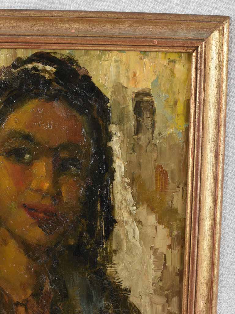Unique Gaillard 1951 figurative style artwork