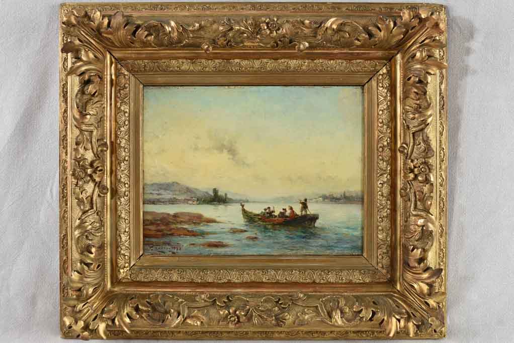 Seascape 1895 François Maury (1861-1933) - 20¾" x 24"