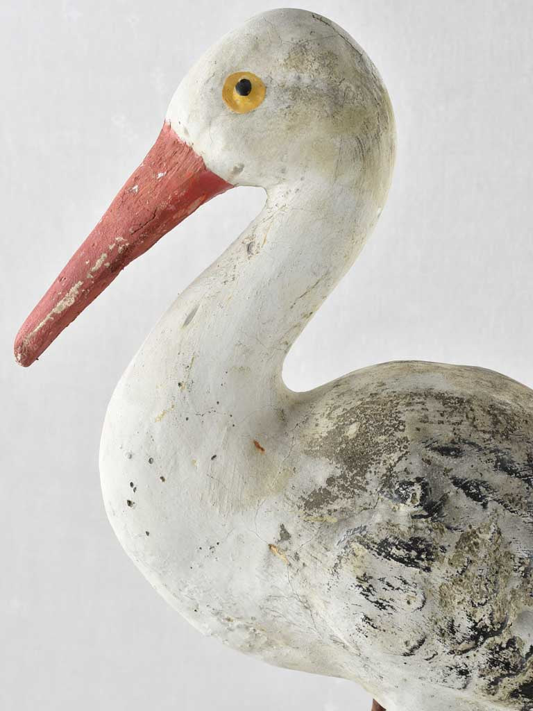 Collection of 5 vintage French bird sculptures - 30"