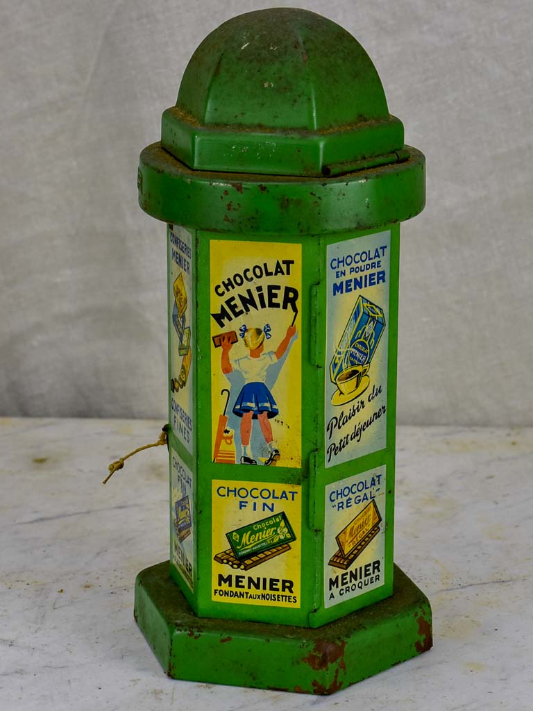 French 'Chocolat Menier' money box - 1950's