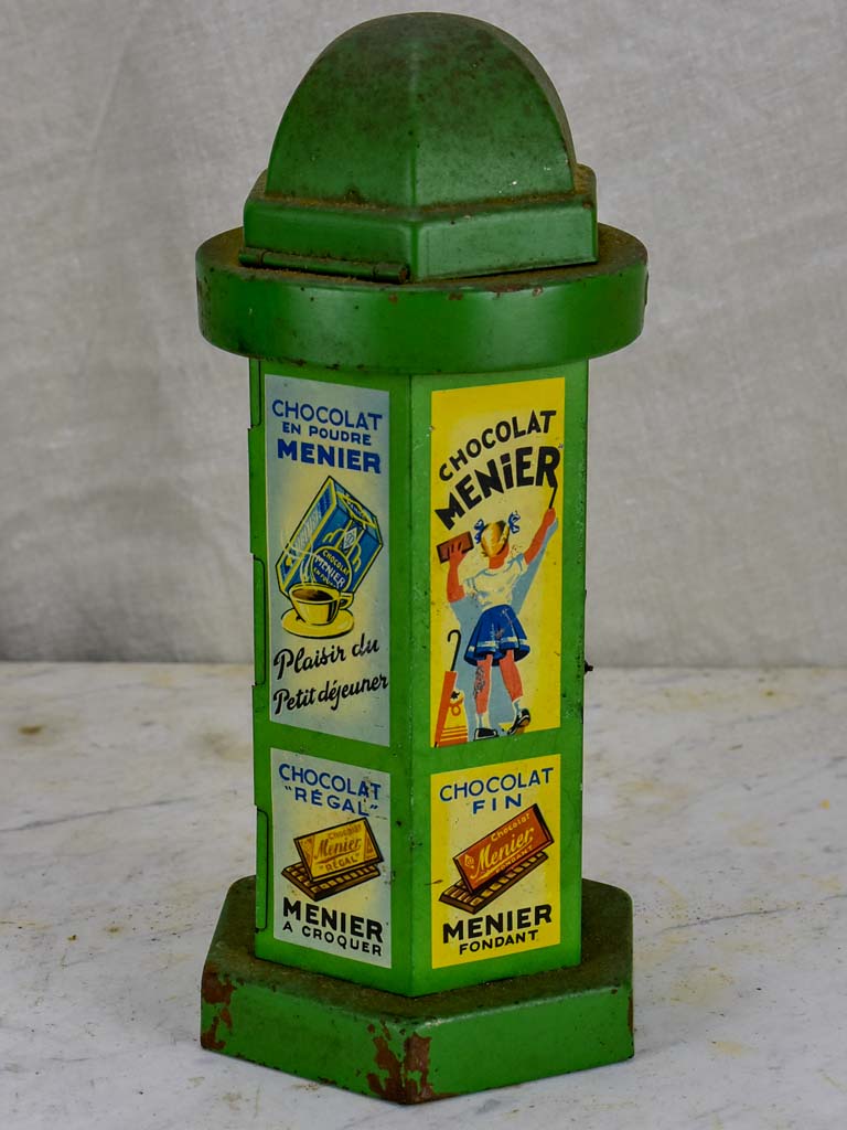 French 'Chocolat Menier' money box - 1950's