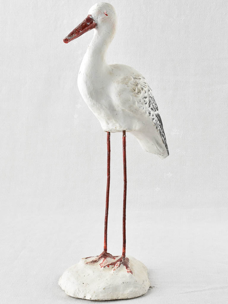 Collection of 5 vintage French bird sculptures - 30"