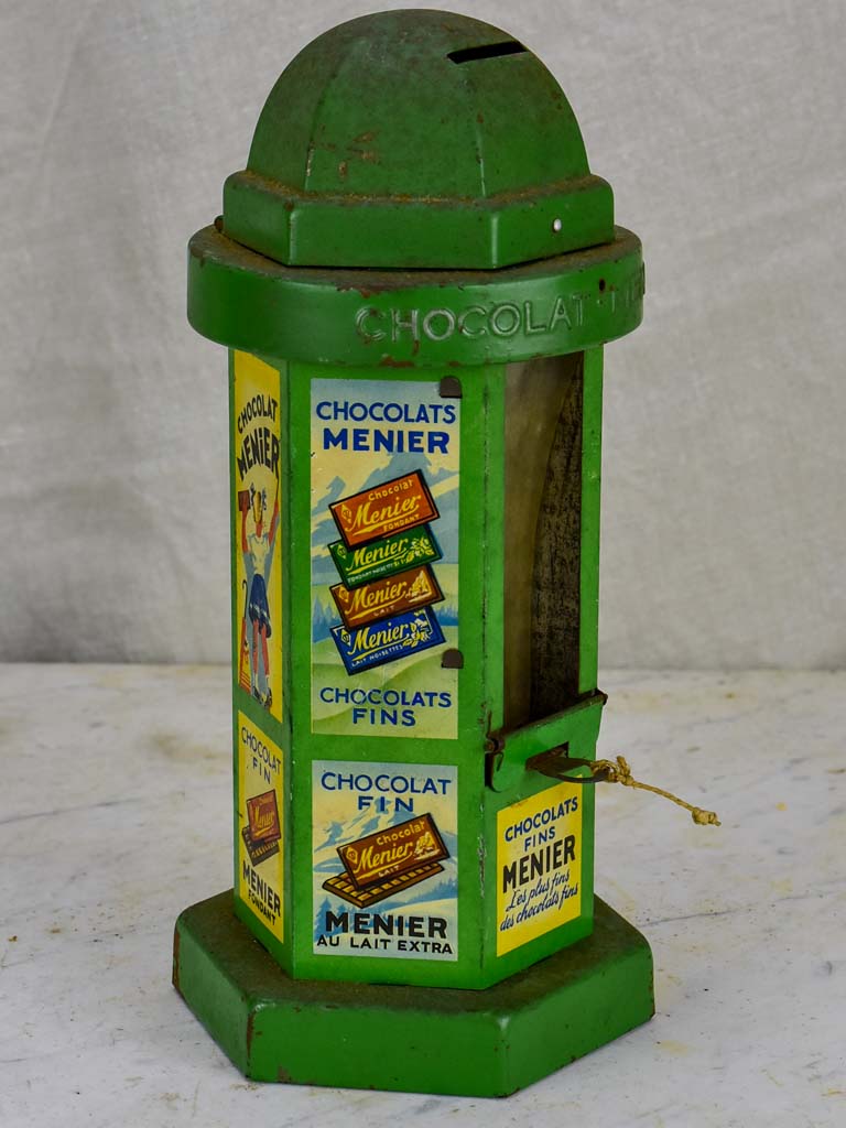 French 'Chocolat Menier' money box - 1950's
