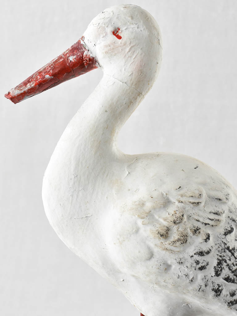 Collection of 5 vintage French bird sculptures - 30"