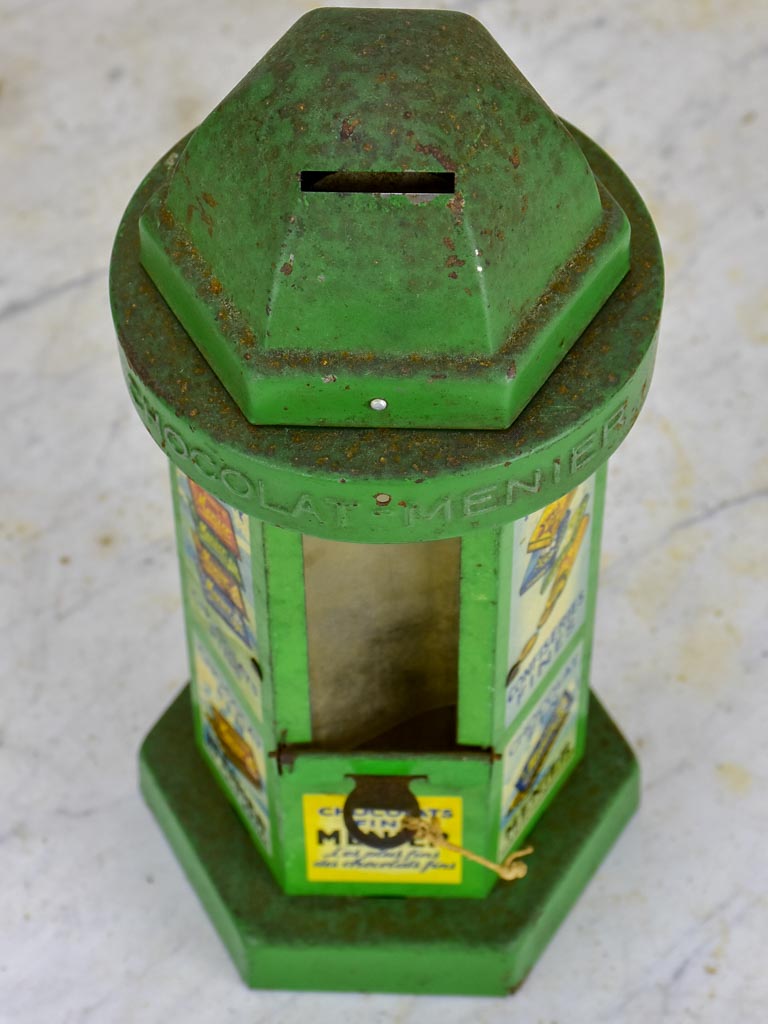 French 'Chocolat Menier' money box - 1950's
