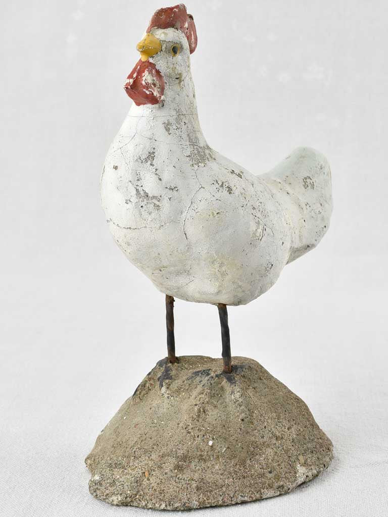 Collection of 5 vintage French bird sculptures - 30"