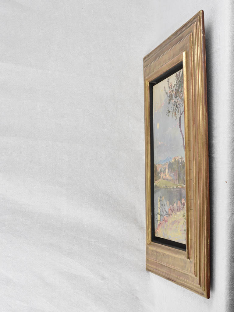 Antique village landscape Alfred Ost (1884 - 1945) - 32¼" x 25½"