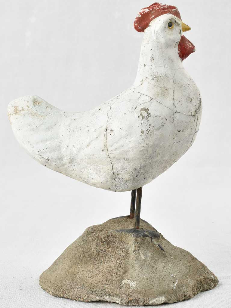 Collection of 5 vintage French bird sculptures - 30"