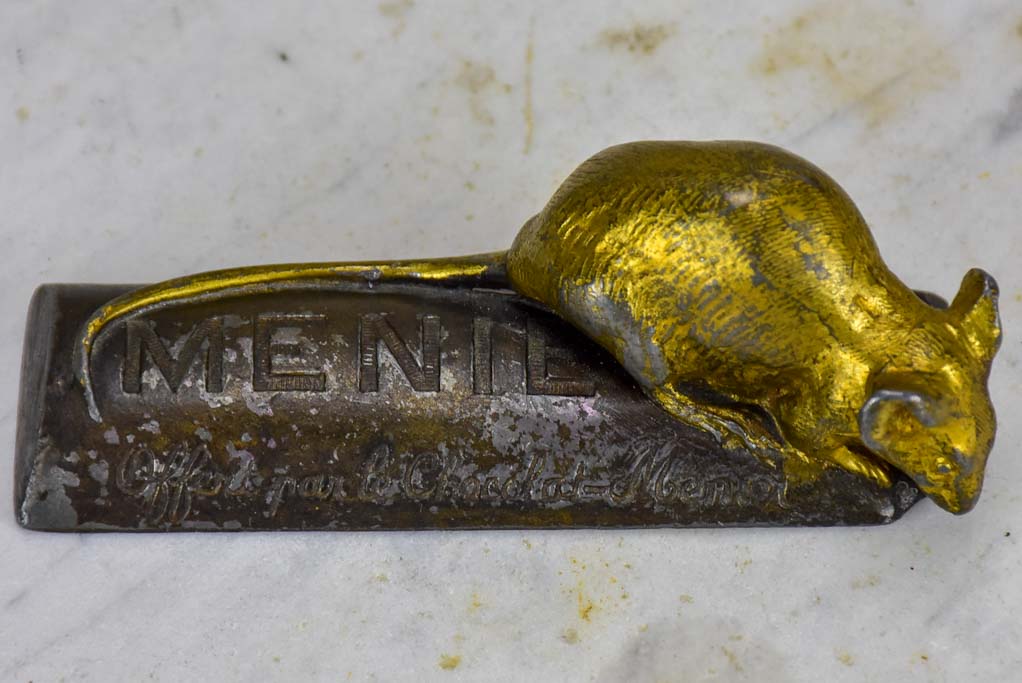 Early 20th Century 'Chocolat Menier' mouse - Louis-Albert CARVIN