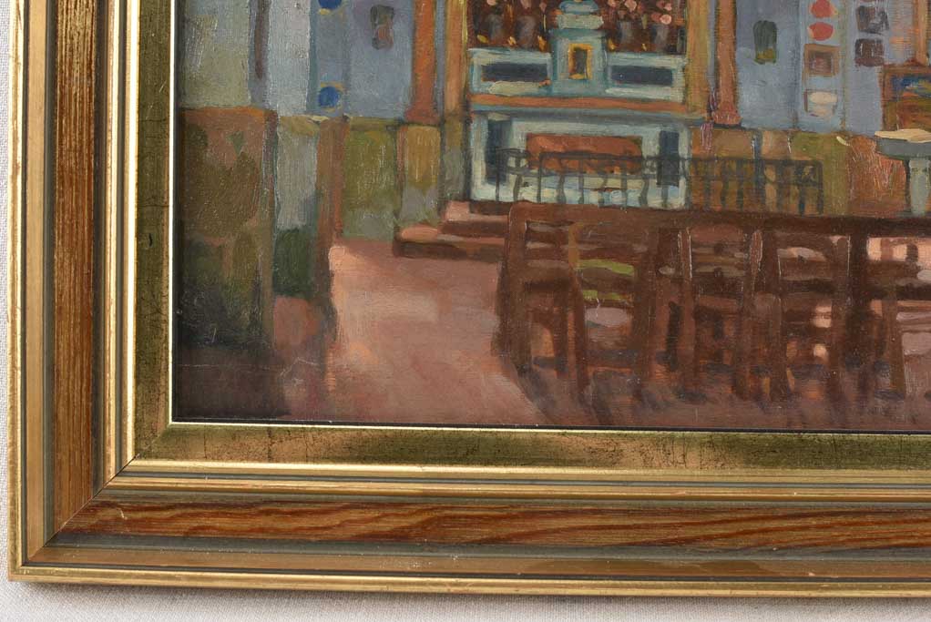 Historical F Canepa Chapel Painting