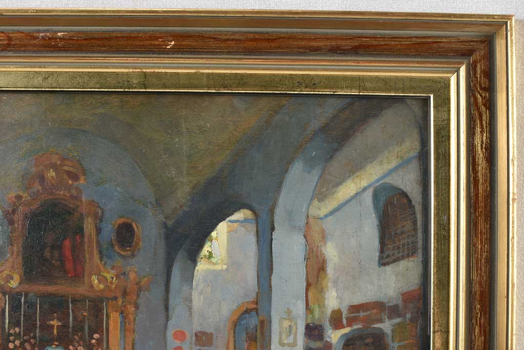 Rustic F Canepa Aged Artwork