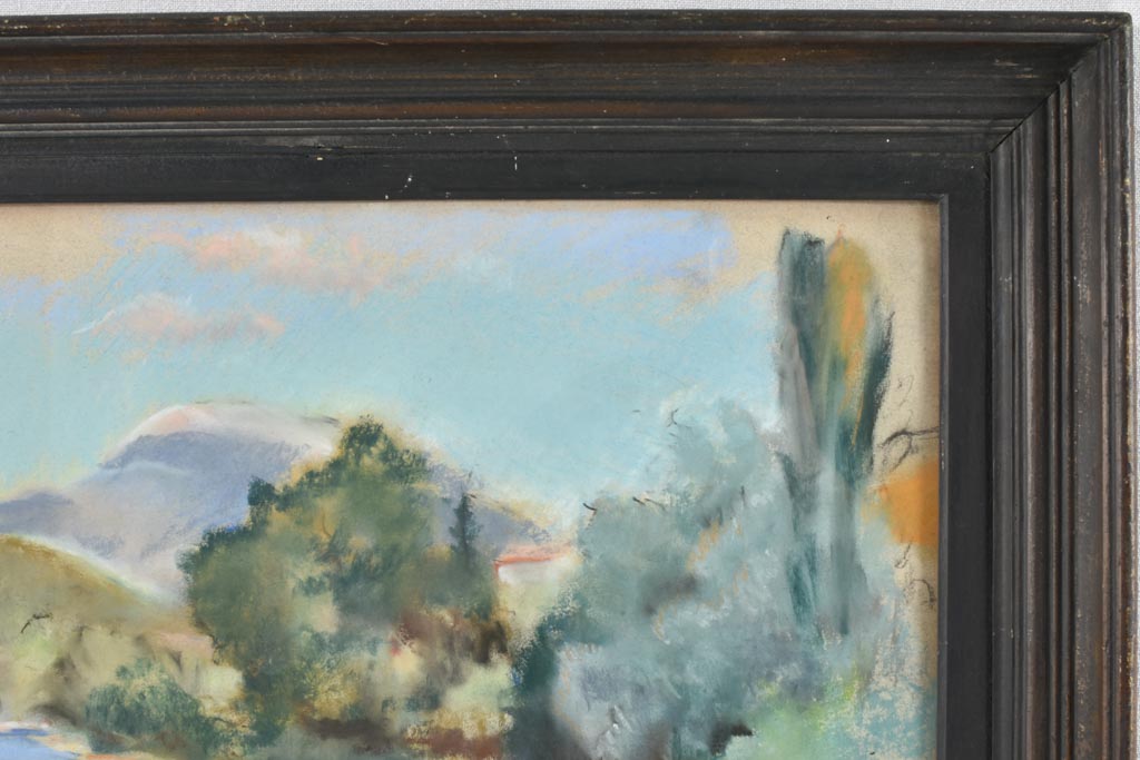 Historic pastel artwork, unknown artist