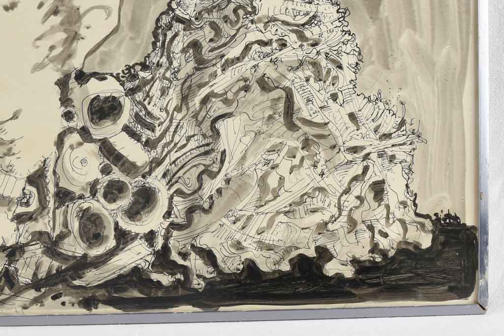 Diot's Painting, Environmental Pollution Depiction