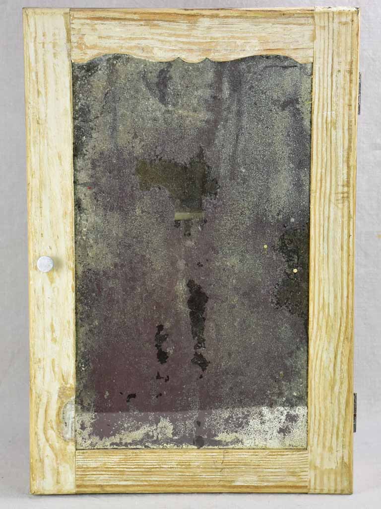 Antique mirrored medicine cabinet from France