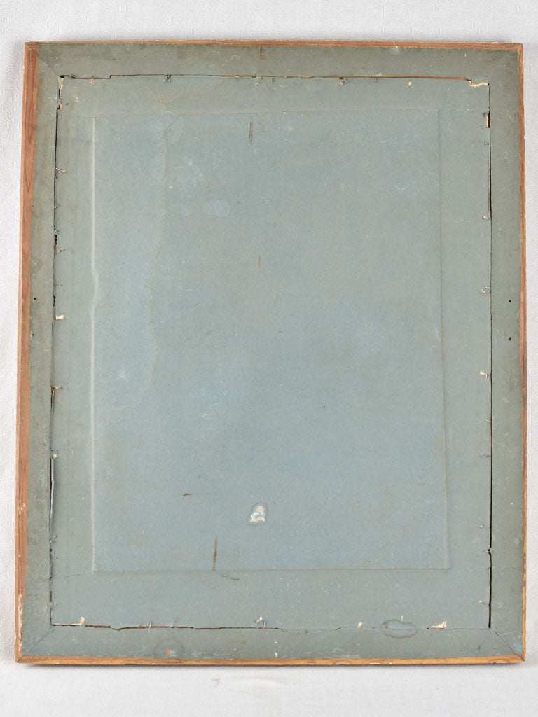 Large portrait of a man wearing a hat, Henry Cassagne 35½" x 28¾"