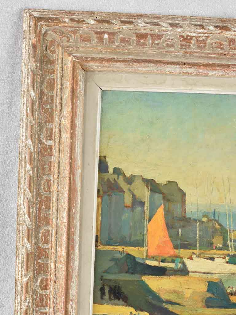 Normandy seascape Raymond Tellier (1897 - 1985) 30" x 23¼"