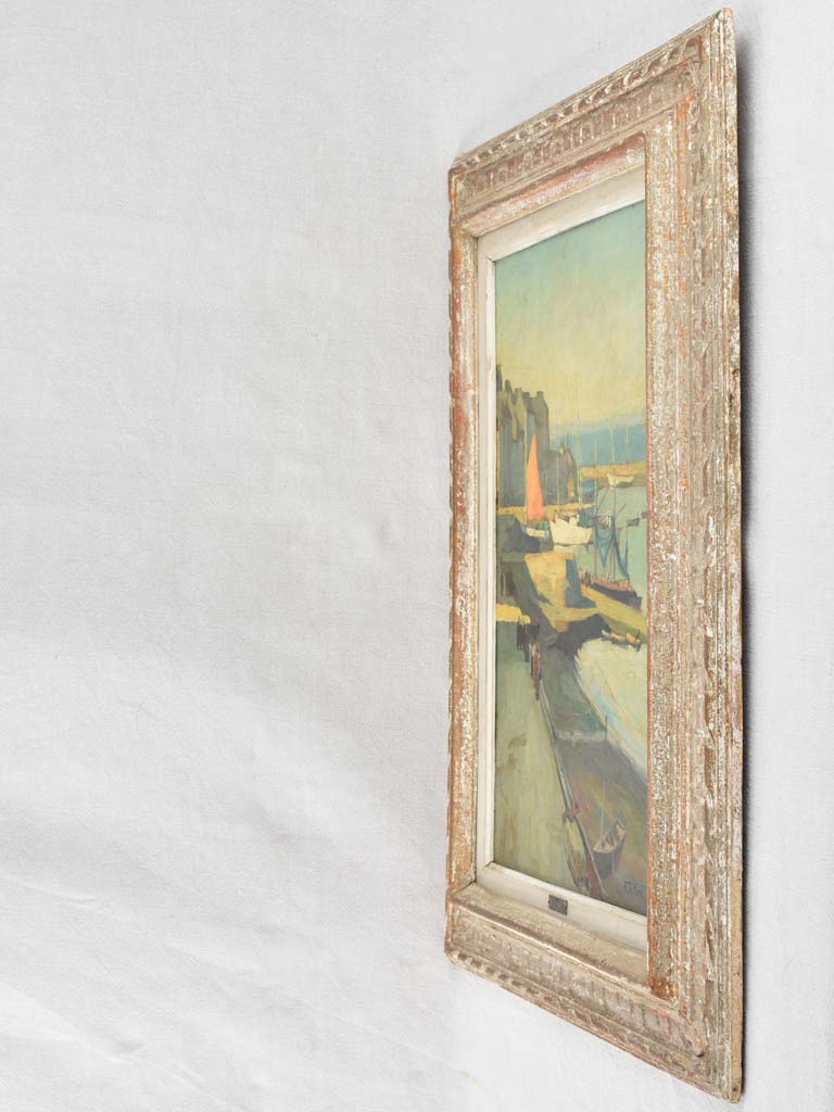 Normandy seascape Raymond Tellier (1897 - 1985) 30" x 23¼"