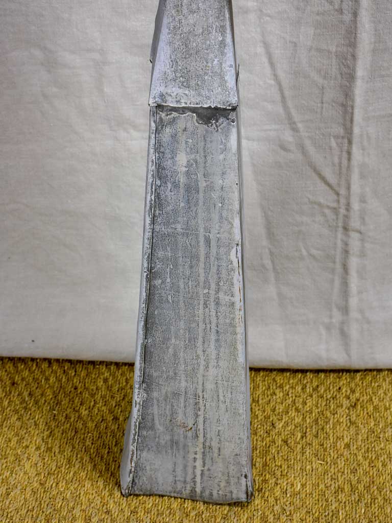 Antique French Lightning rod with flowers