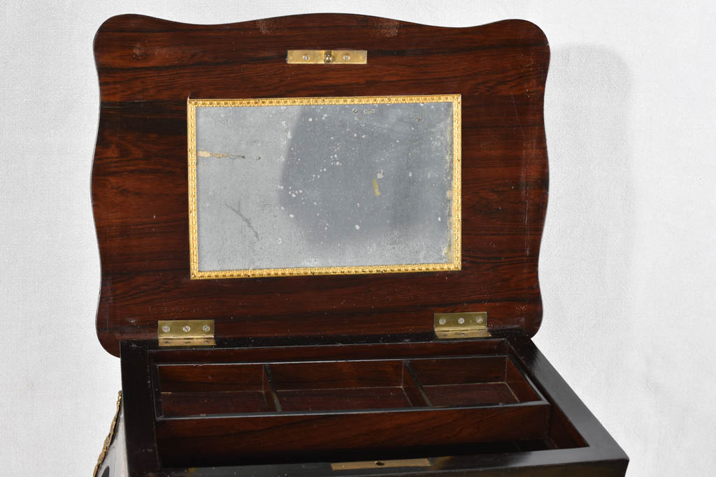 Napoleon III marquetry vanity