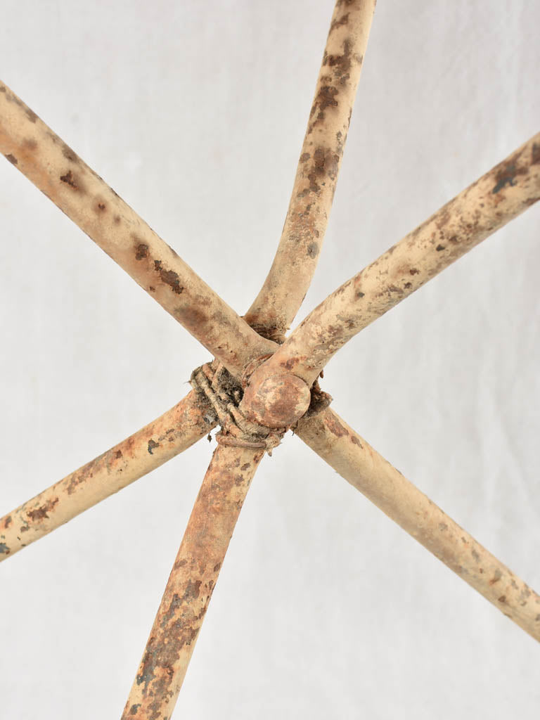 1900s timeworn French terrace table