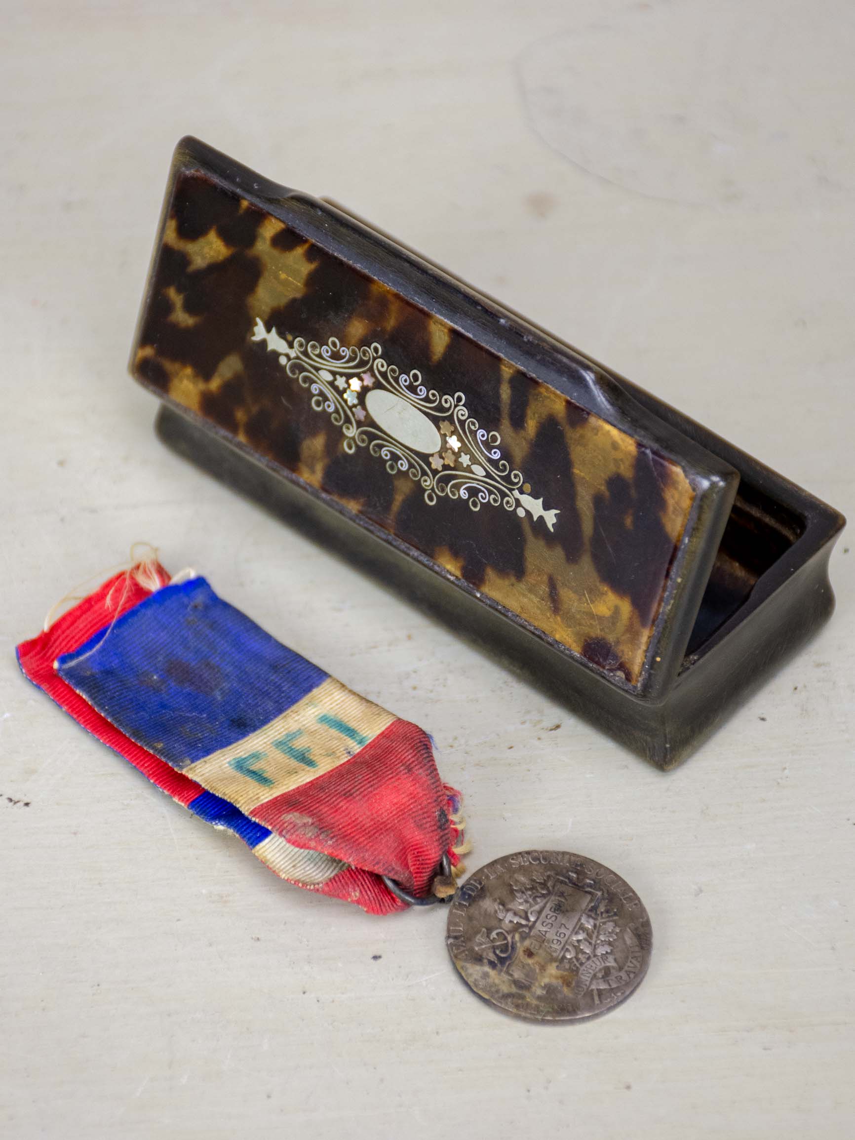Small Napoleon III jewelry box
