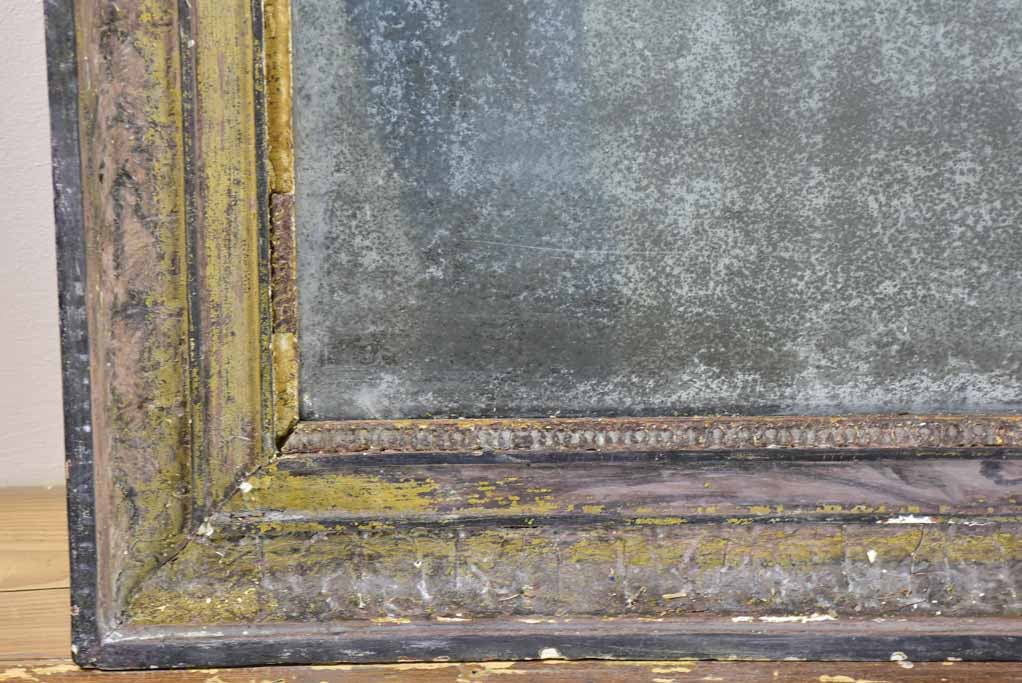 Antique French Empire mirror with heavily aged glass 32" x 43¾"