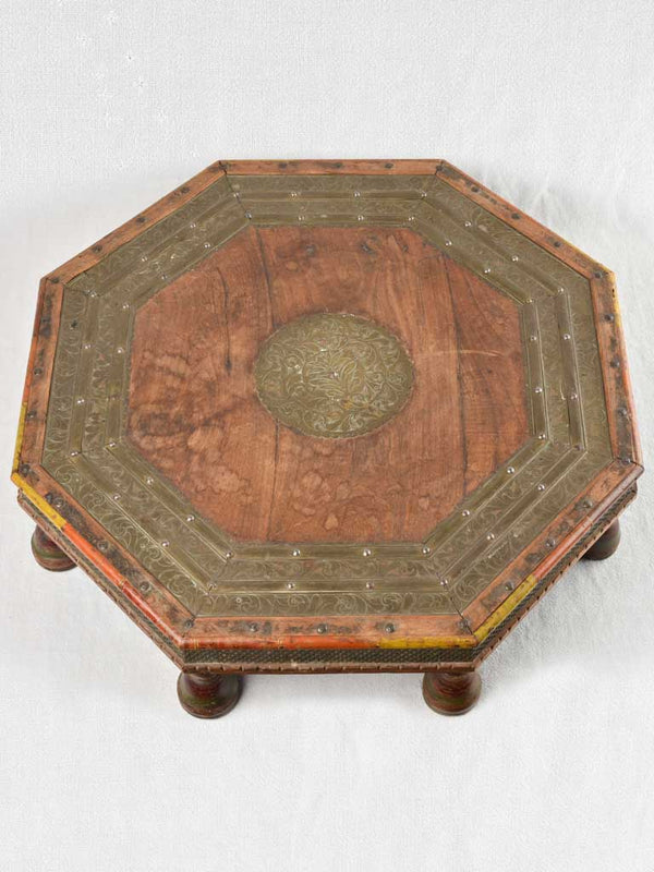 Charming Antiquated Indonesian Beechwood Table