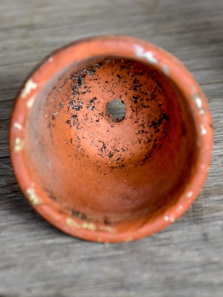 Collection of 12 miniature terracotta seed pots