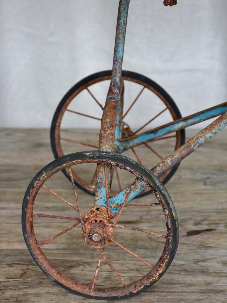 Antique French children's tricycle