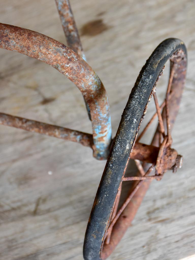 Antique French children's tricycle